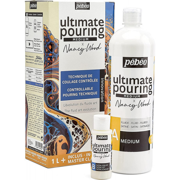 Coffret - Ultimate Pouring Médium - Pébéo x Nancy Wood - 1 L