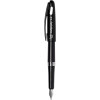 Stylo plume - Pour calligraphie - Pointe fine 1,4mm - Rechargeable - Encre noire - Pentel