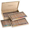 photo-Crayons de couleur - Luminance 6901 - Caran d'Ache - Coffret bois - 112 crayons