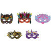 Jeu créatif - Créer des masques de fête - 5 modèles - A gratter - Dès 5 ans - Janod