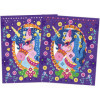 Jeu créatif - Tableaux mosaïques - Poney et licorne - 3 modèles + mosaïques en mousse - Janod