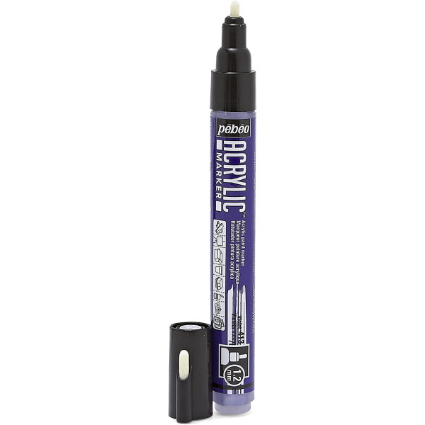 Feutre - Marqueur - Acrylic Marker - Pébéo - Violet - 1,2mm