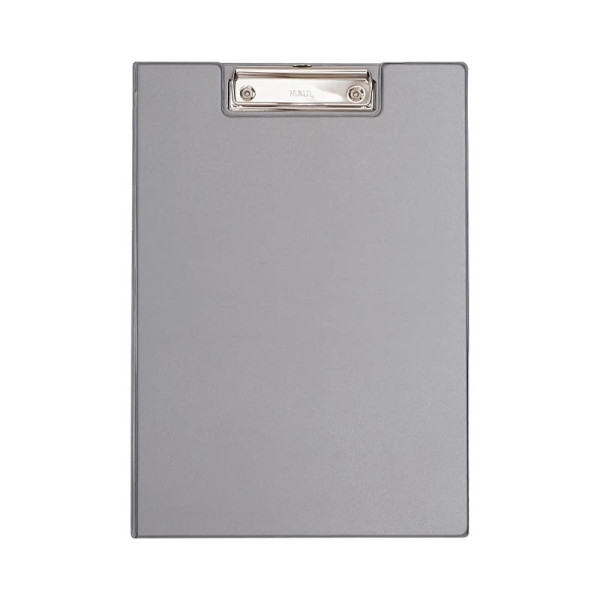 Porte-bloc avec rabat - format A4 - gris - MAUL | Artmania