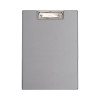 Porte-bloc avec rabat - format A4 - gris - MAUL | Artmania