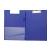 Porte-bloc avec rabat - format A4 - bleu  - MAUL