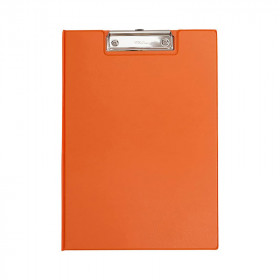 Porte-bloc avec rabat - format A4 - orange - MAUL | Artmania