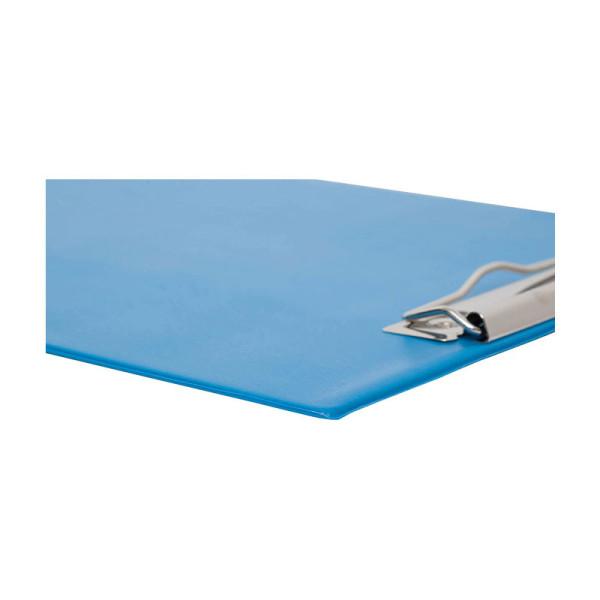 Porte-bloc plastifié - format A4 - bleu clair - MAUL