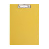 Porte-bloc plastifié - format A4 - jaune - MAUM | Artmania
