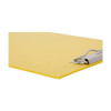Porte-bloc plastifié - format A4 - jaune - MAUL