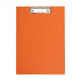 Porte-bloc plastifié - format A4 - orange - MAUL | Artmania