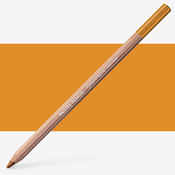 photo-Crayon pastel - Ocre d'or - 033 - Caran d'Ache - Pastel pencil