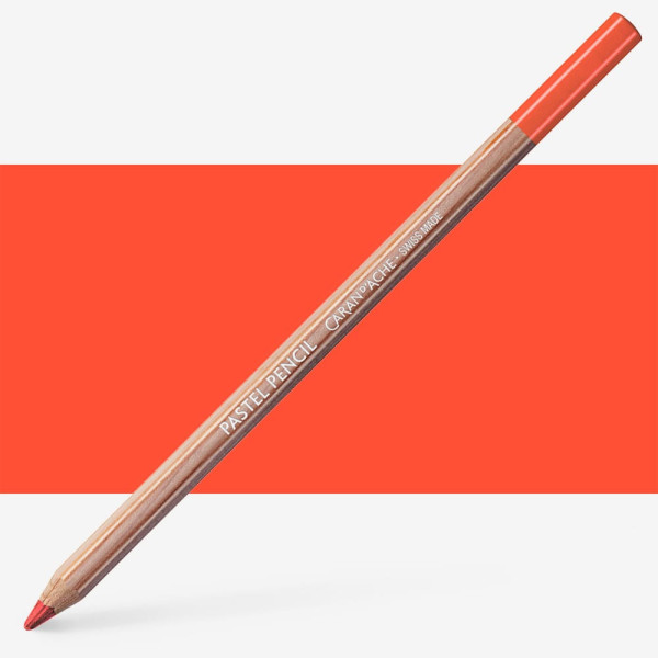 photo-Crayon pastel - Vermillon - 060 - Caran d'Ache - Pastel pencil