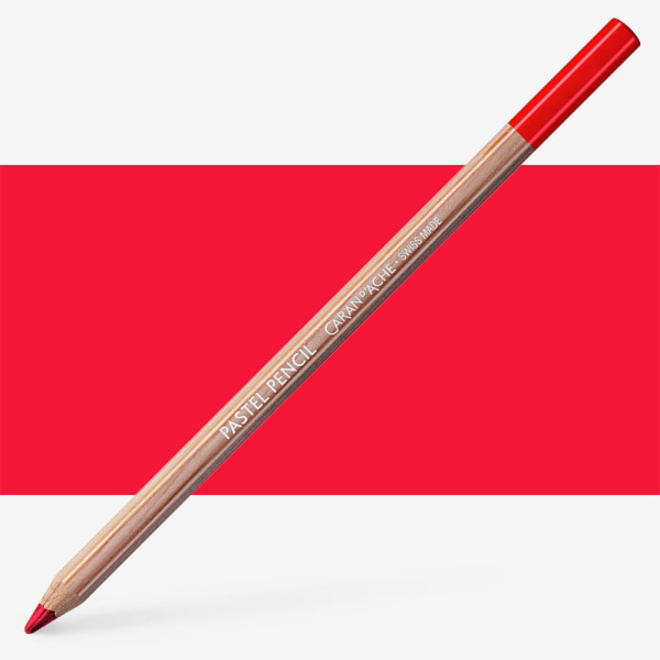 photo-Crayon pastel - Rouge carmin - 080 - Caran d'Ache - Pastel pencil