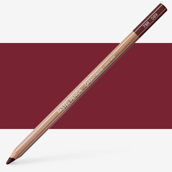 photo-Crayon pastel - Carmin foncé - 089 - Caran d'Ache - Pastel pencil