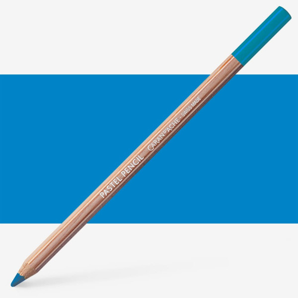 photo-Crayon pastel - Bleu outremer - 140 - Caran d'Ache - Pastel pencil