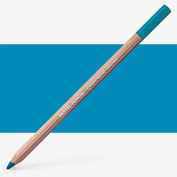 photo-Crayon pastel - Bleu glacier - 185 - Caran d'Ache - Pastel pencil