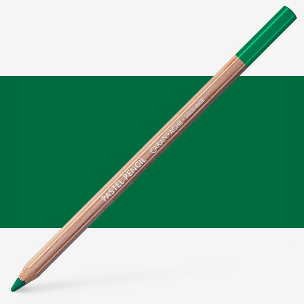 photo-Crayon pastel - Vert mousse - 225 - Caran d'Ache - Pastel pencil