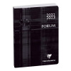 Agenda scolaire 2022/2023 Forum Metric Exacompta 12 x 17 cm noir