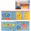 Jeu éducatif - Apprendre la terre et les volcans - 35 aimants + 1 livret - Dès 5 ans - Apli