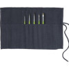 Pinceaux - Plat - Rond - Acrylique - Huile - Synthétique - Assortiment de 5 tailles + trousse - Da Vinci