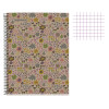 Cahier - A4 21x29,7(cm) - Petits carreaux - 80 pages - couverture en carton - à spirale - Miquelrius | Artmania