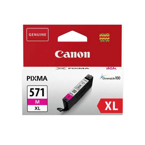 photo-Cartouche d'imprimante Canon CLI-571M XL magenta
