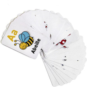 Jeu éducatif - Apprendre l'alphabet - 26 cartes éducatives - Dès 3 ans