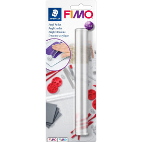 photo-Rouleau - Enrouleur - Pour pâte FIMO - Permet d'enrouler et aplatir - 20cm longueur