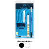Stylo roller - Rechargeable à cartouche -  Schneider - Cartouches et effaceur - Easy Set