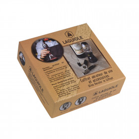 photo-Aérateur de vin avec accessoires - Tire-bouchon - Aérateur - Bec verseur - Laguiole