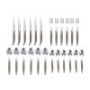 Ménagère - Laguiole - 24 pièces - Couteaux - Cuillères - Fourchettes - Petites cuillères