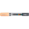 Marqueurs - Indélébile - Permanent - 6 couleurs pastel - Pointe ronde 2mm - Lyra