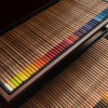 Crayons de couleur - Aquarelle - Haute qualité - 96 couleurs + accessoires - Coffret bois - Beaux-arts - Lyra