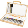 Peinture acrylique - Valise bois - 14 tubes + 4 marqueurs + pinceaux + accessoires - Daler Rowney