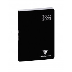 Agenda scolaire 2022/2023 Forum Work&After Exacompta 10 x 15 cm noir