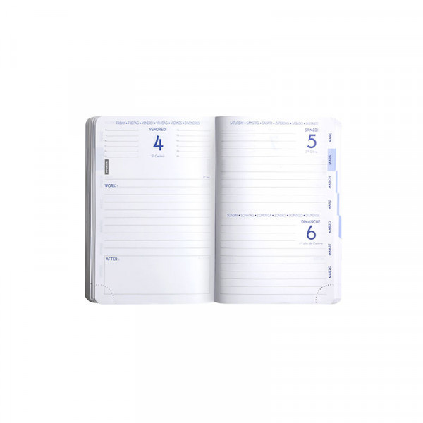 Agenda scolaire 2022/2023 Forum Work&After Exacompta 10 x 15 cm noir