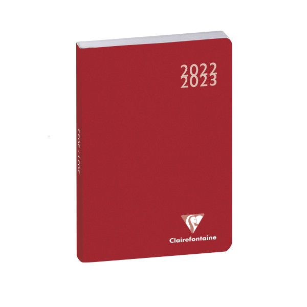 photo-Agenda scolaire 2022/2023 Forum Work&After Exacompta 10 x 15 cm rouge