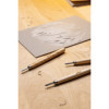Gouges - Pour linogravure - 3 tailles - Pour linoléum et bois - Manche en bois - Pébéo