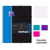 Cahier - A4 (21x29,7cm) - Petits carreaux - 160 pages - couverture en polypro - à spirale - Oxford - NomadBook