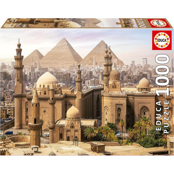 photo-Puzzle - Le Caire - Egypte - 1000 pièces - 68x48cm - Dès 14 ans - Educa