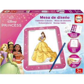 photo-Tablette lumineuse à dessin - Princesses Disney - Coloriage - Dès 5 ans - Educa