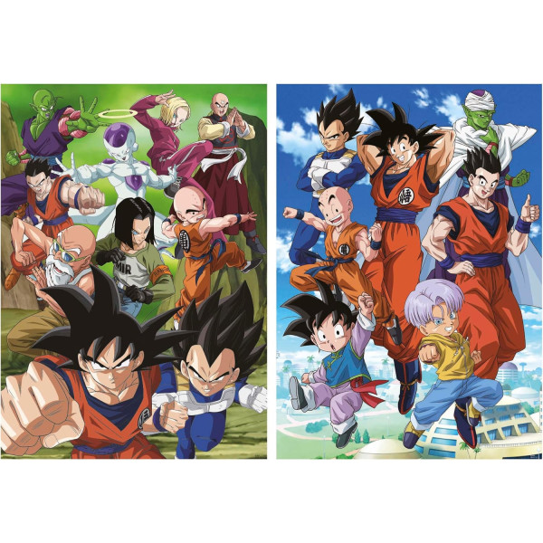Puzzle - Dragon Ball Z - Manga - 2 x 500 pièces - 34x48cm - Dès 11 ans - Educa