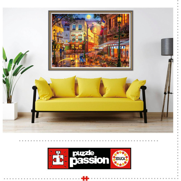 Puzzle - Paris - Café Le Consulat - 5000 pièces - 157x107cm - Dès 14 ans - Educa