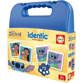 photo-Jeu éducatif - Memory - Stitch Disney - 72 cartes - Dès 3 ans - Educa