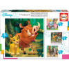photo-Puzzles - Personnages Disney - 12,16,20 et 25 pièces - Dès 3 ans - Educa