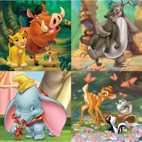 Puzzles - Personnages Disney - 12,16,20 et 25 pièces - Dès 3 ans - Educa