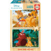 photo-Puzzle - Le Roi Lion - Disney - 2x25 pièces - 26x18cm - Dès 4 ans - Educa