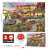 Puzzle - Promenade italienne - Paysage d'Italie - 1500 pièces - 85x60cm - Dès 14 ans - Educa
