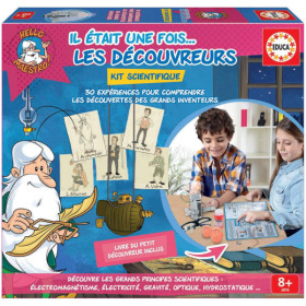 photo-Jeu créatif - Kit scientifique - Il était une fois ... les découvreurs - Dès 8 ans - Educa