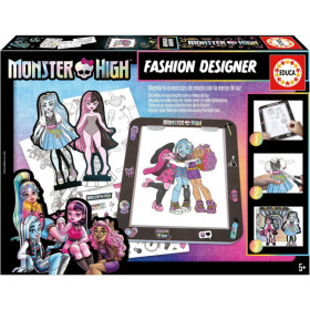 photo-Jeu créatif - Dessine la mode - Monster High - Stylisme - Dès 5 ans - Educa